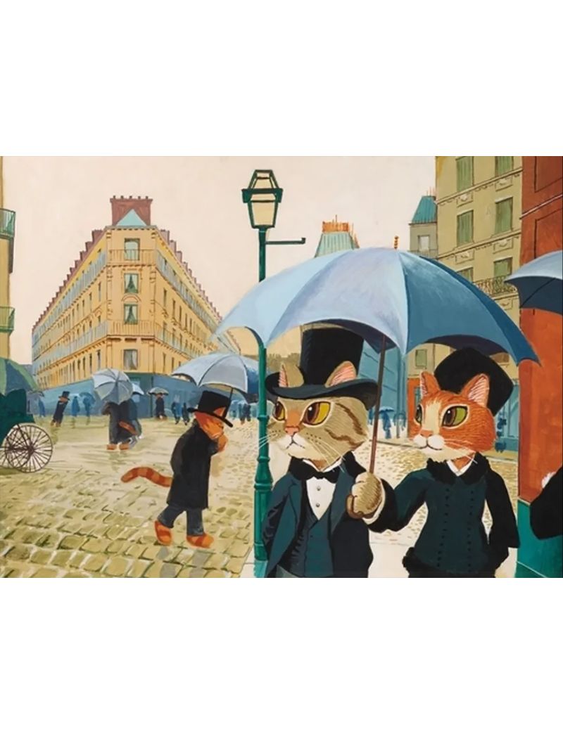 YAMAMOTO Cats Hate Wet 500pc