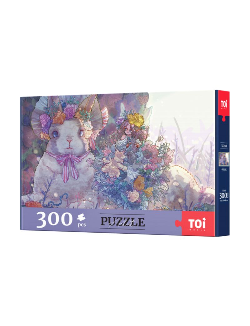 TOI flower and rabbit 300PC