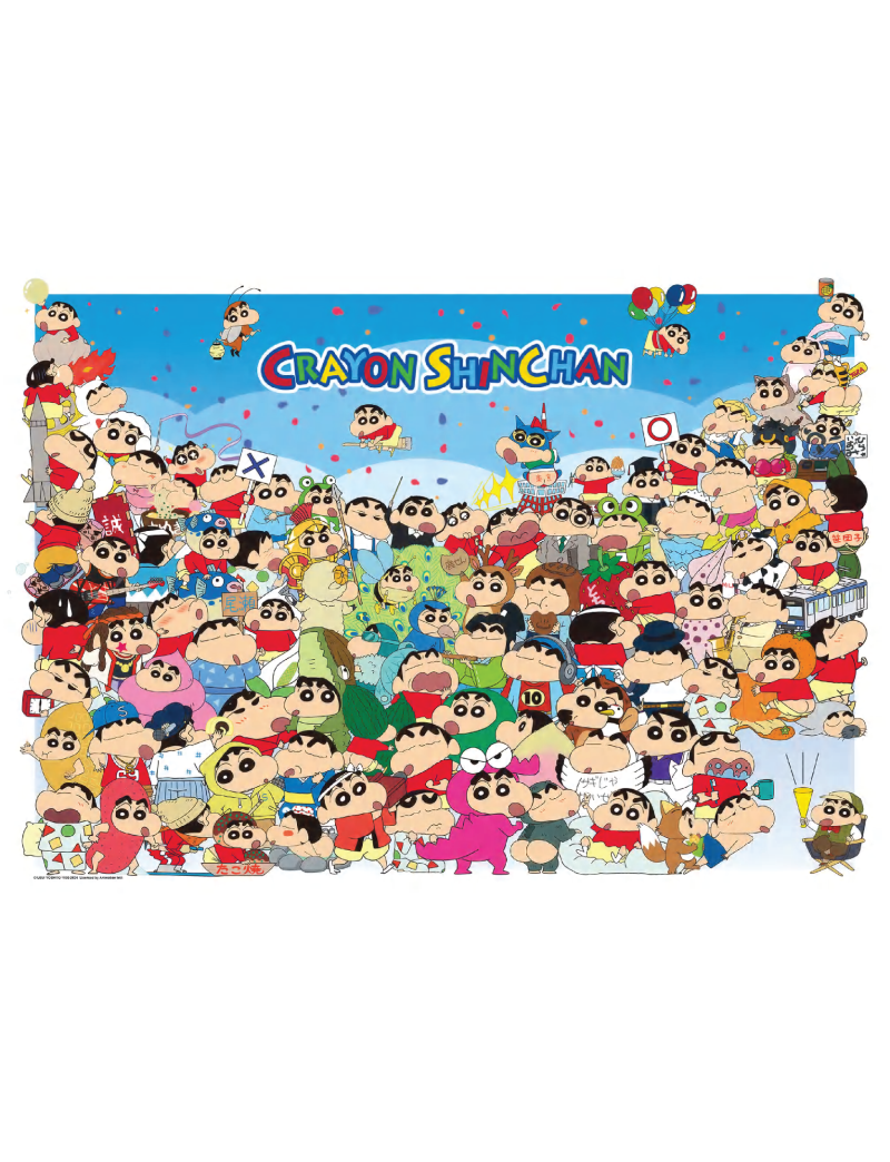 Vinlaa Crayon Shinchan ZJ63313 1000pcs