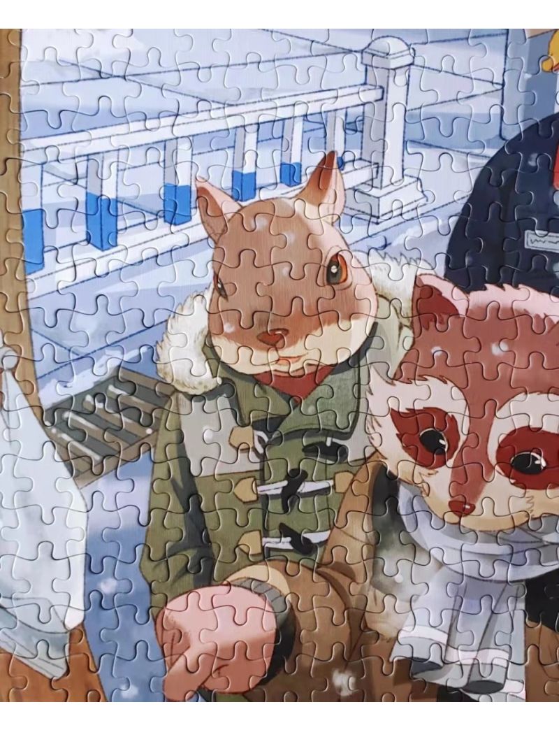 PUZZLEGO Pancake Fruit Stand 500pc