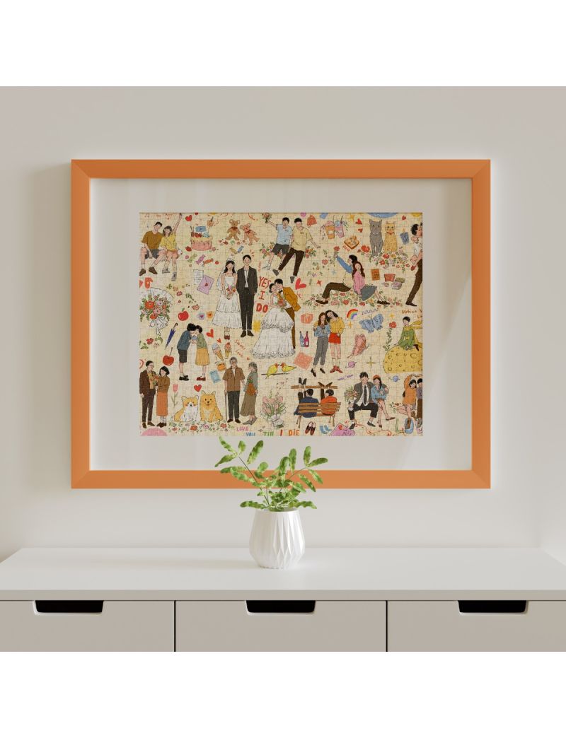 DADA FANTASY WORLD Love Illustrated Book 1000pcs