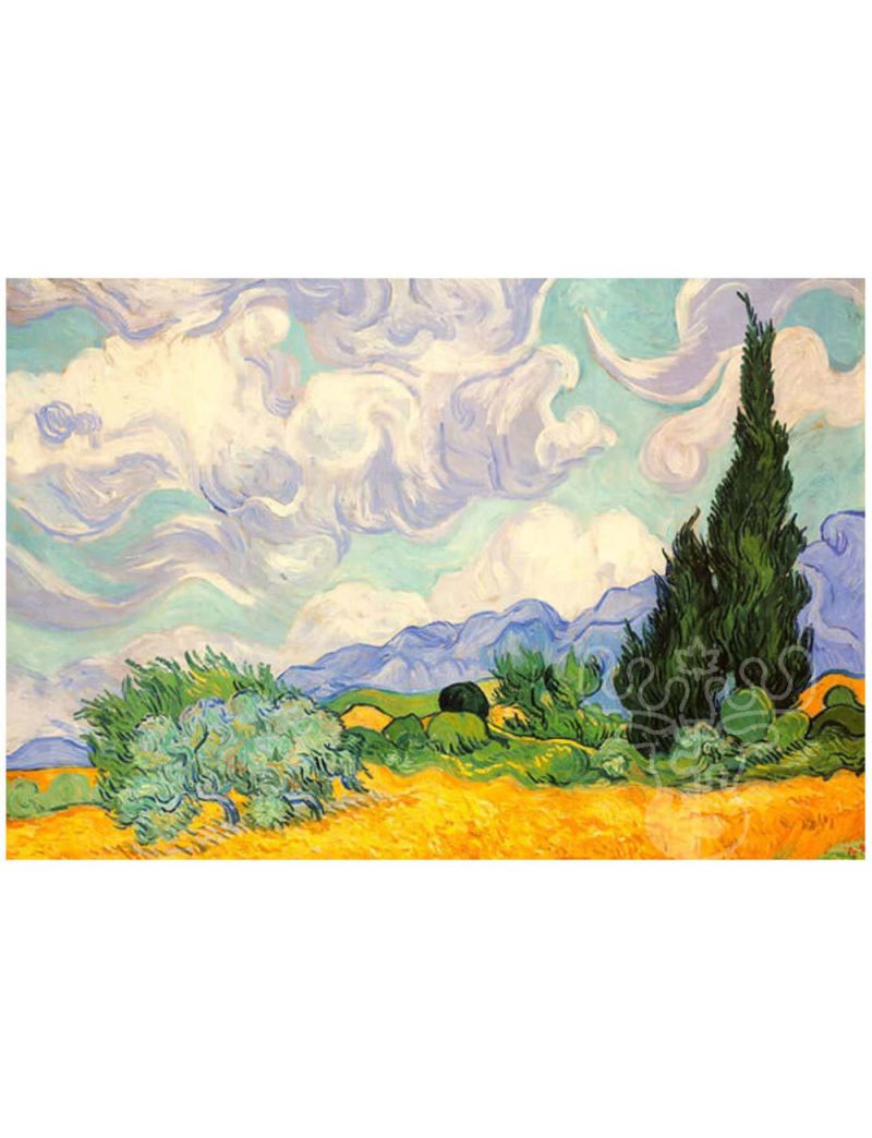 PIATNIK VAN GOGH, WHEAT FIELD 1000PCS