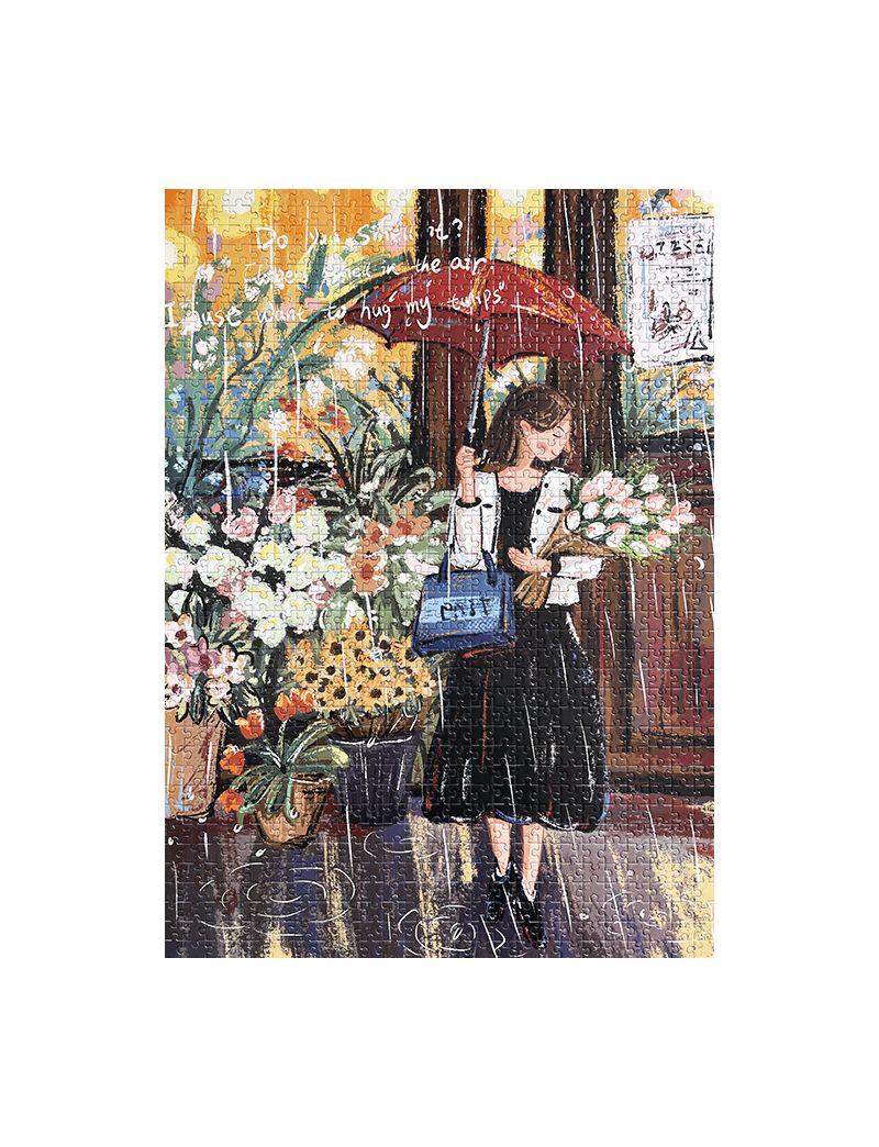 RED SOLO Hug Tulip 1000pc