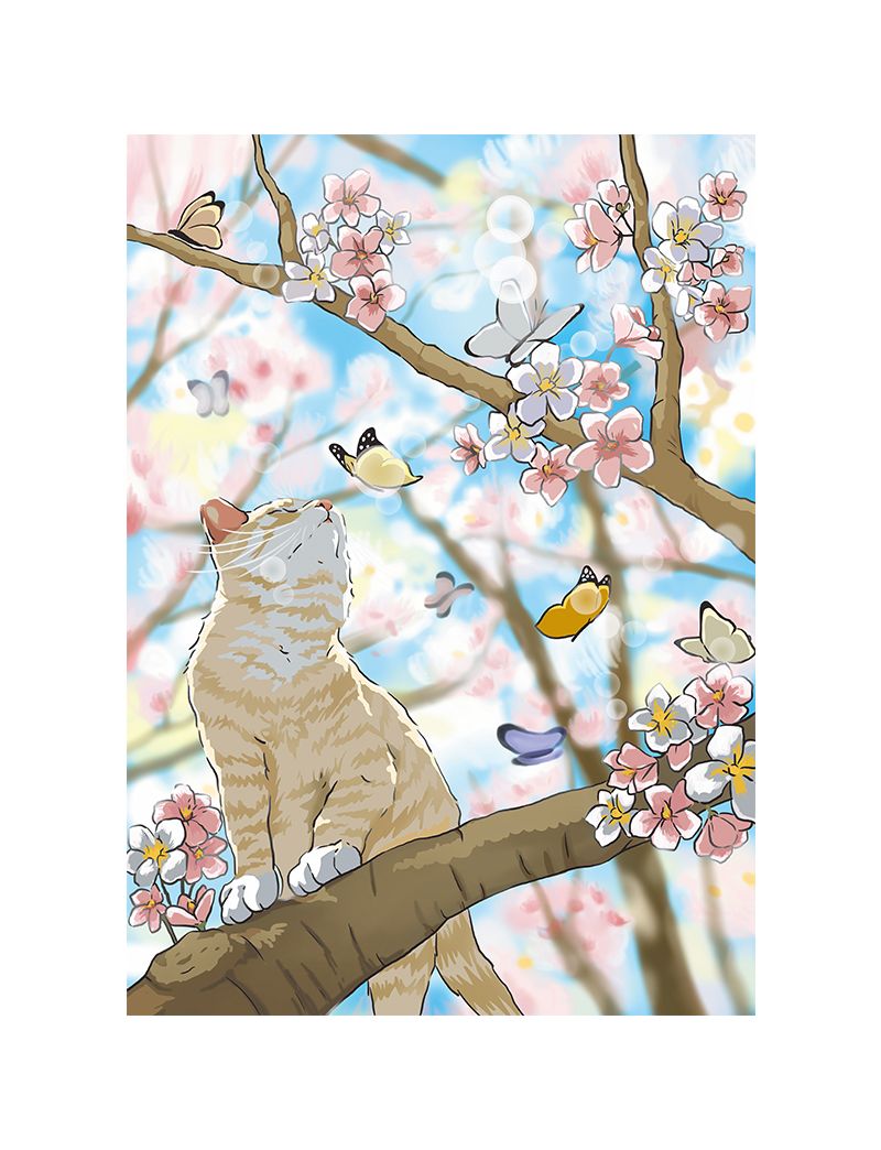 BOTOP Cat Flower Viewing 1000p