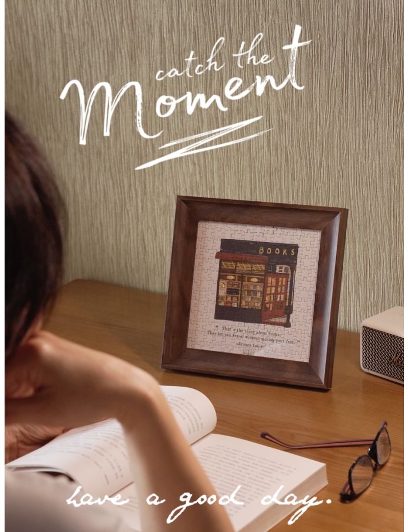 Bookstore - Three Lives Three Worlds Bookstore 169pcs (with frame)