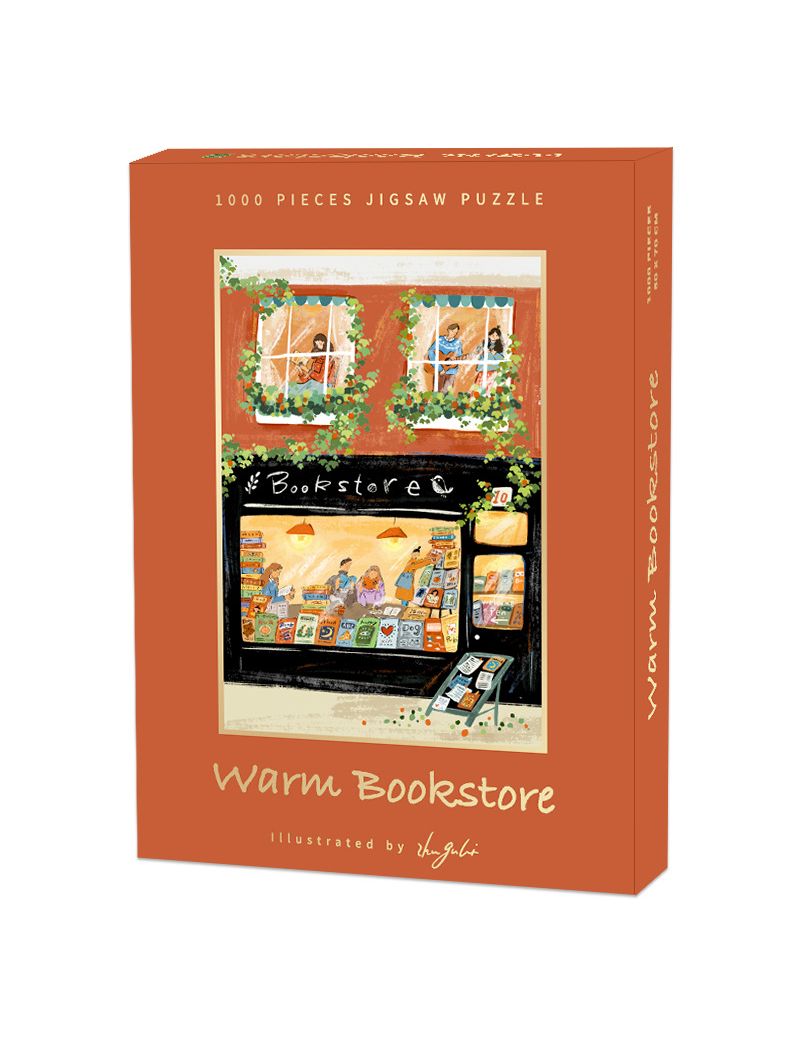 LET'S PIECES Warm Bookstore 1000pc