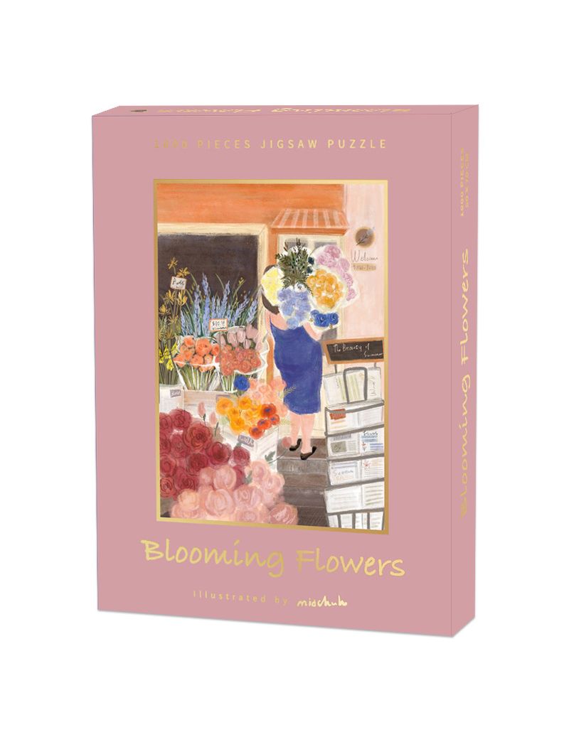 LET'S PIECES Blooming Flowers 1000pc