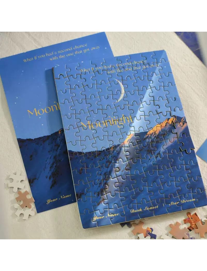 Mr. Paper Mountains Seas and Love - with frame