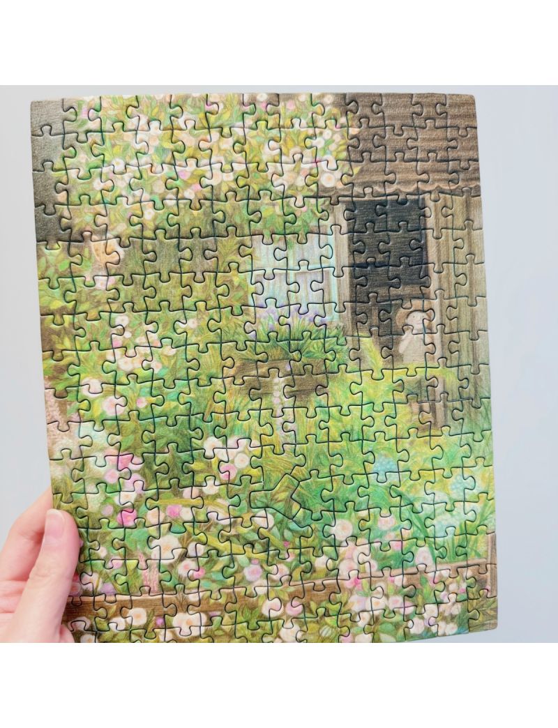 【Finished】Puzzle Go Rose Blooming Season 208 Pieces-no frame