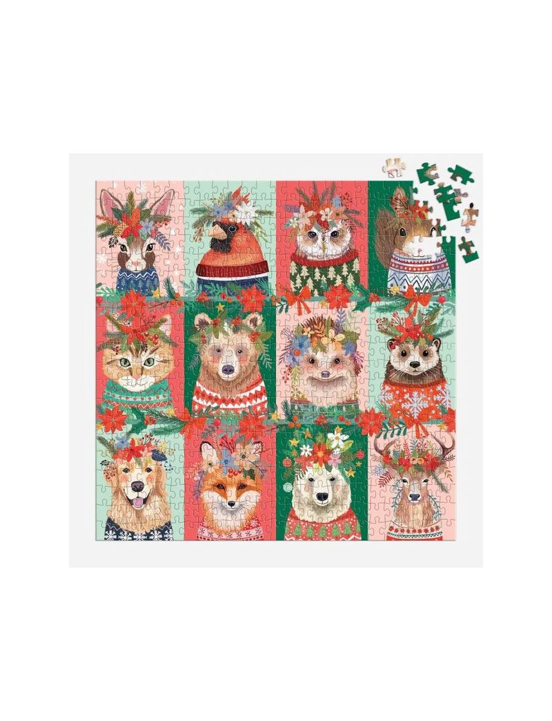 Galison FURRY AND BRIGHT 500 PIECE