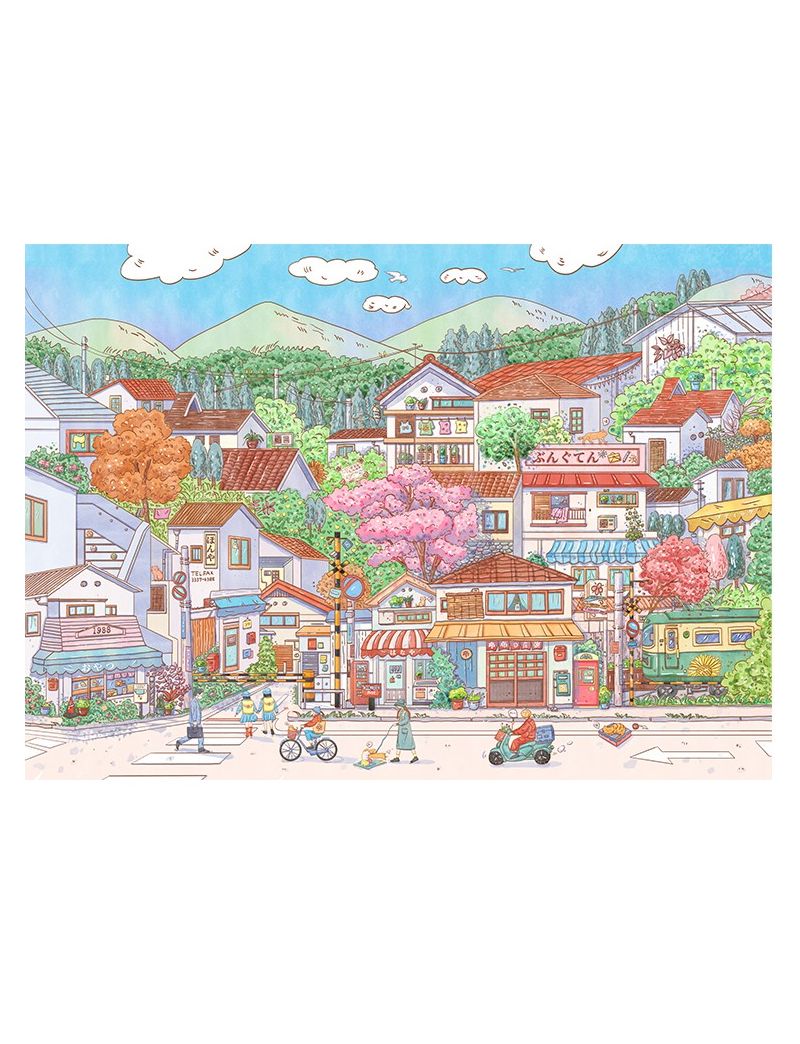 DADA FANTASY WORLD Japanese Street View 1000pc