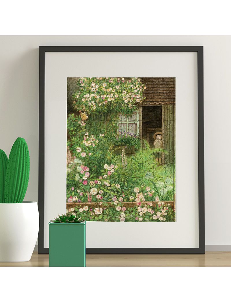 PUZZLEGO Rose Blooming Season 208 Pieces