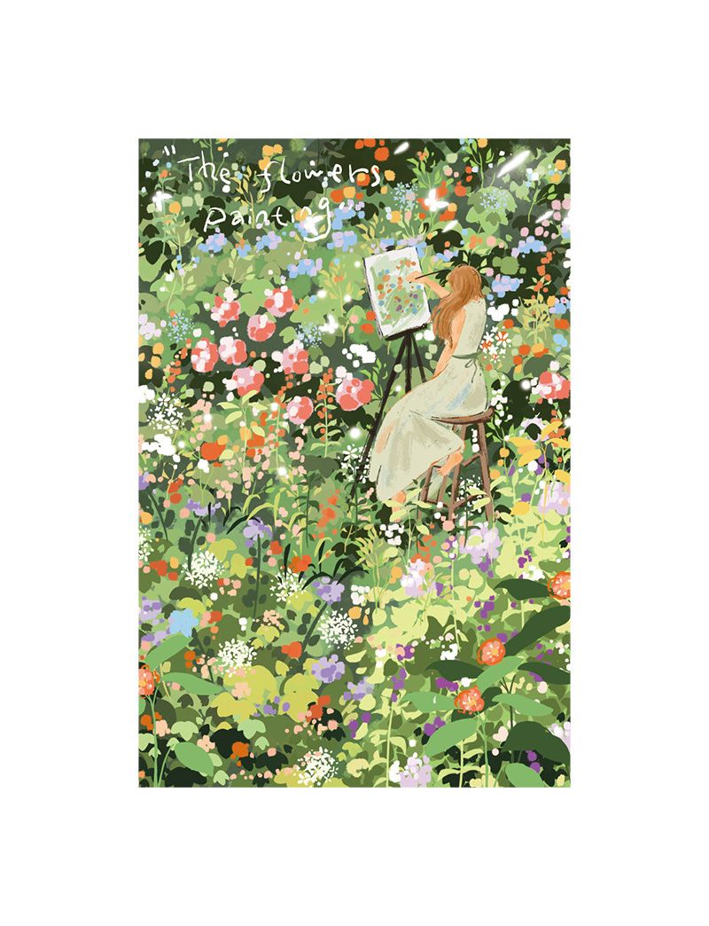 Momibook Romantic Flower Sea 1000pc