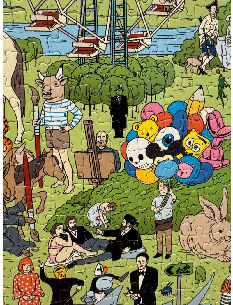 【Finished】LAURENCE KING Pop Art Puzzle 1000P-no frame  (Pick Up Only)