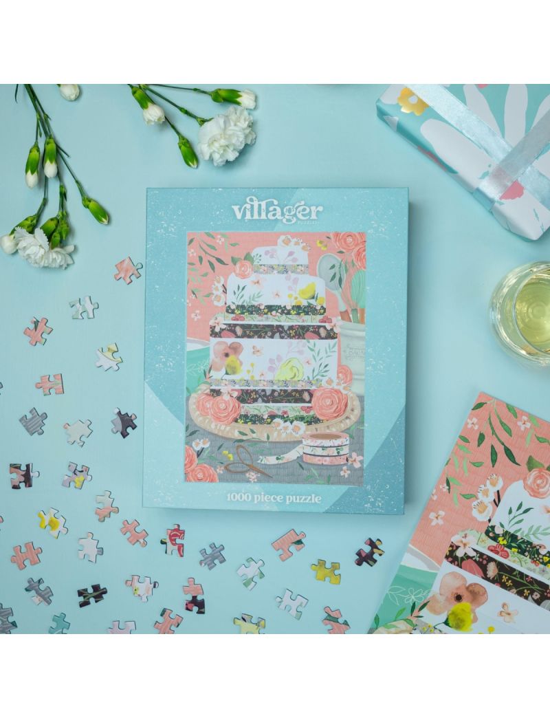 Villager Artisan Bakery 1000pcs by Artist Ginger Deverell