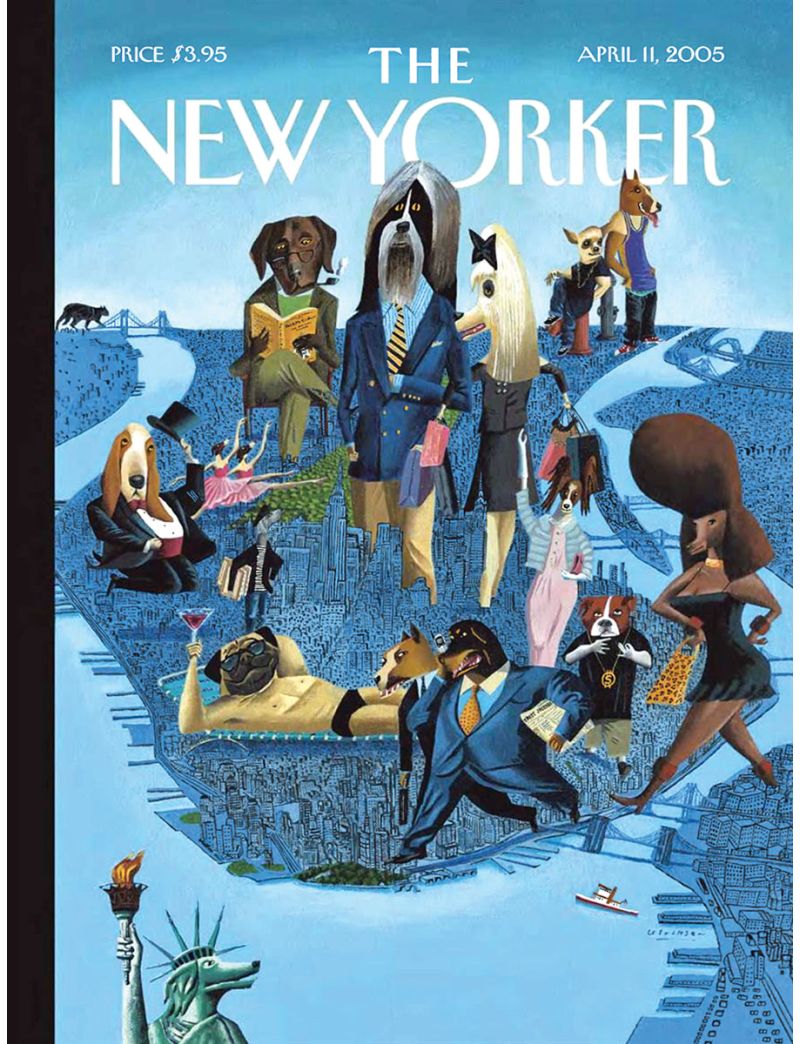 NEW YORKER CITY DOGS 1000PC