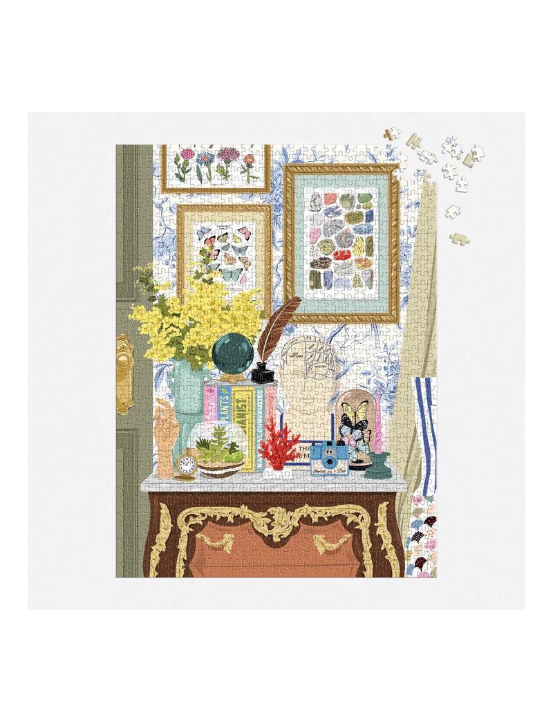 Galison Curiosities 1000 Piece Puzzle in Square Box