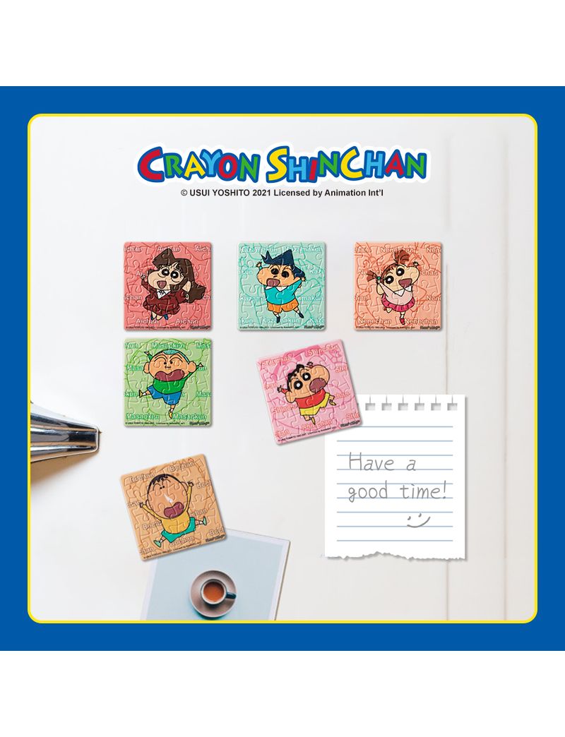 3D-JP D1238 Crayon Shin-chan-Little Sunflower Class 6*16pc