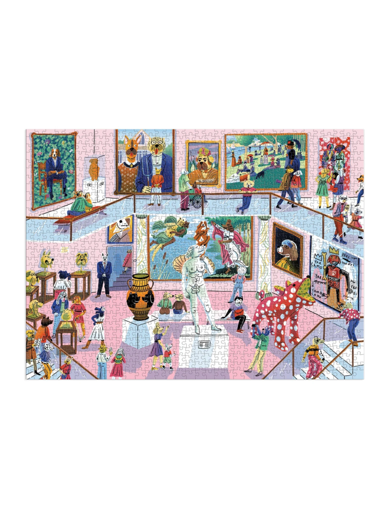 GALISON Dog Gallery 1000 Piece Puzzle