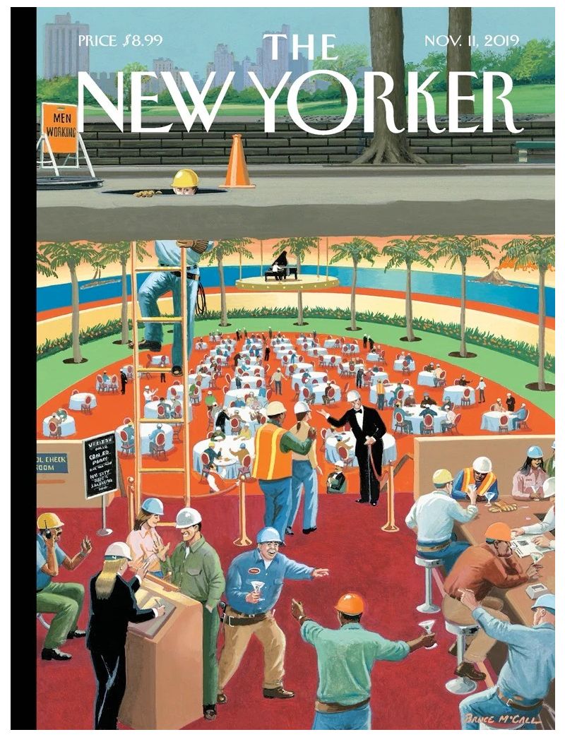 NEW YORKER Down the Hatch 1000 Piece Jigsaw Puzzle