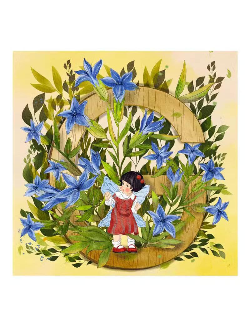 ARTPUZZLE Flower Fairy and Letter G C3106 300pcs