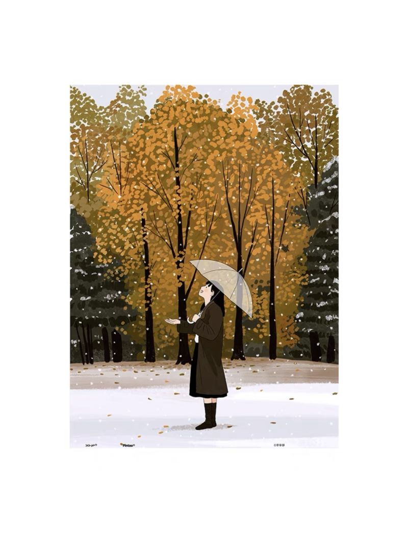 3D-JP H2722 Snow 300pc