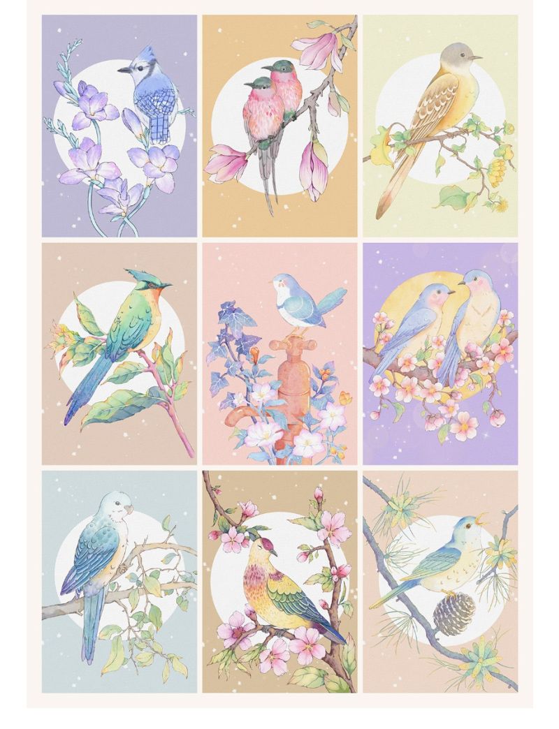 Yedda's Blooming Flowers and Full Moon 1000pcs