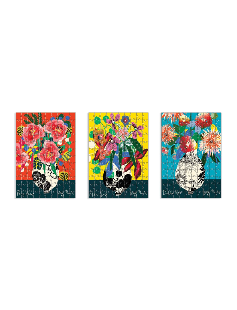 Galison Kitty McCall Puzzle Set