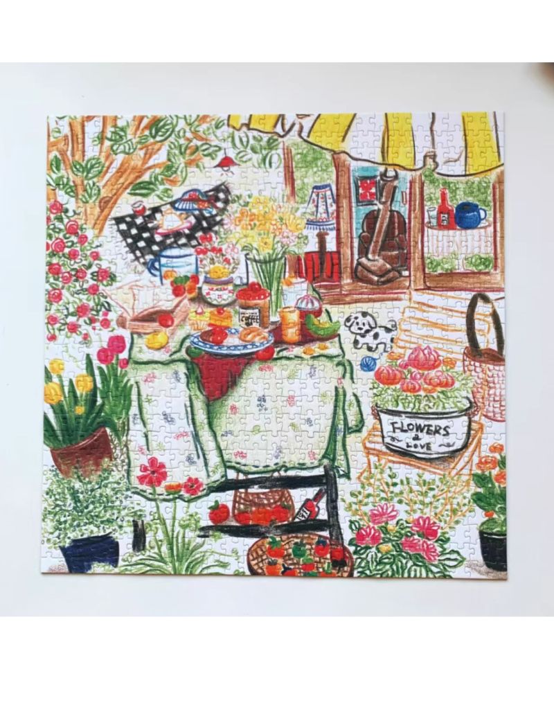 Chill Puzzle Little Garden 650p