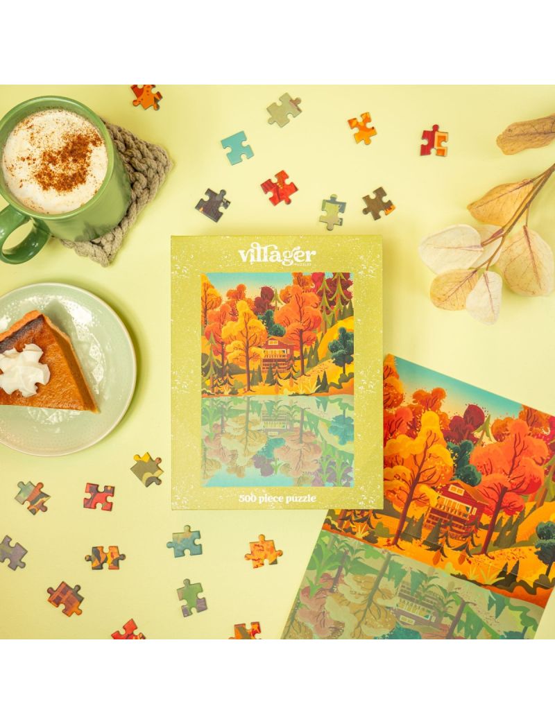 Villager Muskoka Leaves 500pcs by Capri Sadler