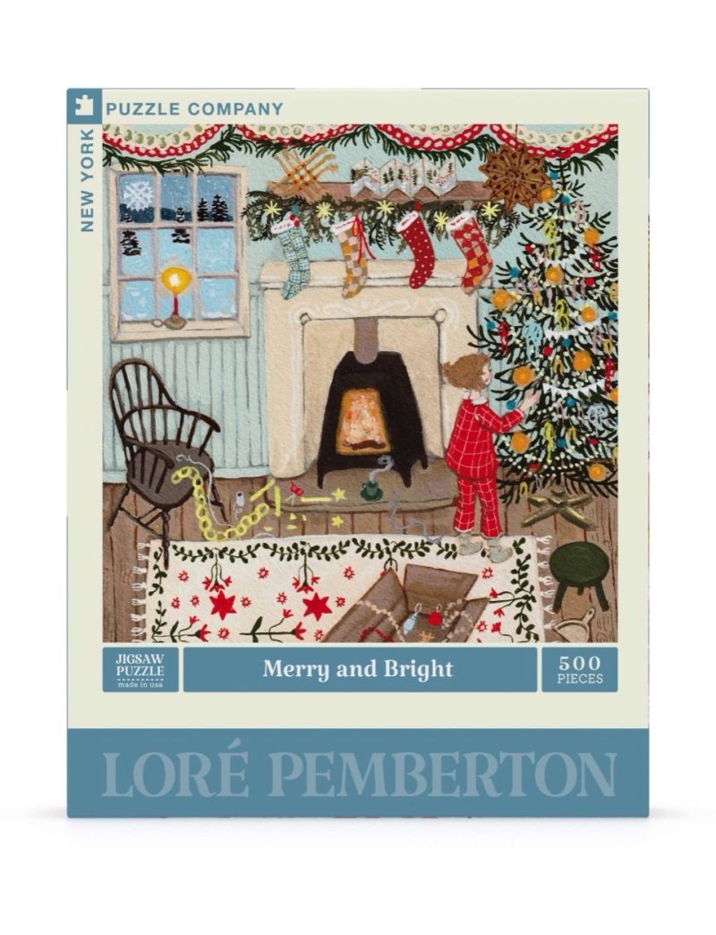 New Yorker Merry and Bright 500 Piece Jigsaw Puzzle