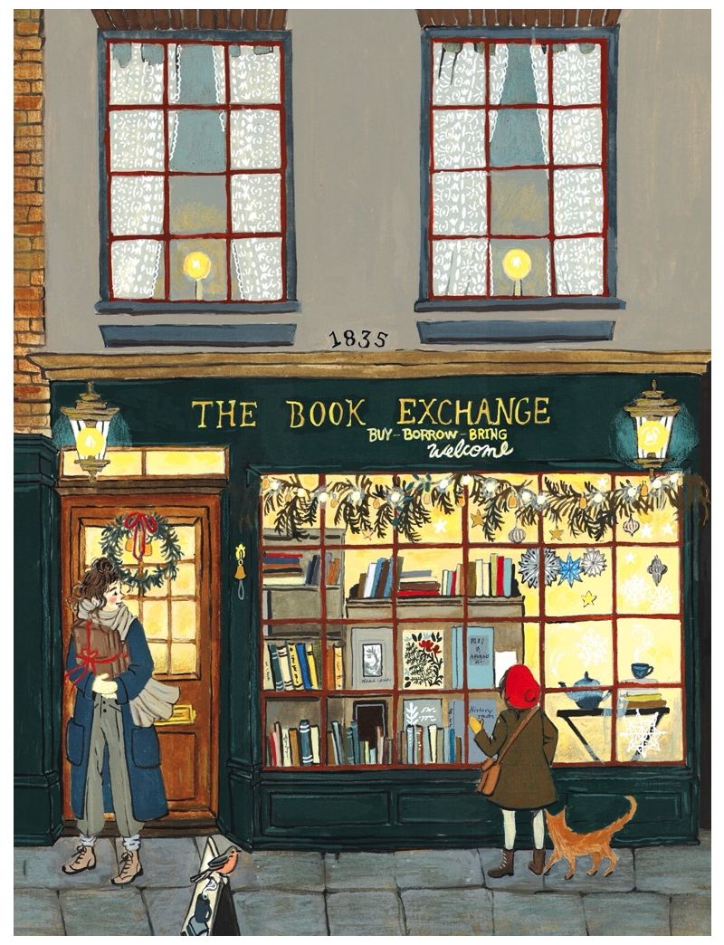 New Yorker The Book Exchange 1000PC