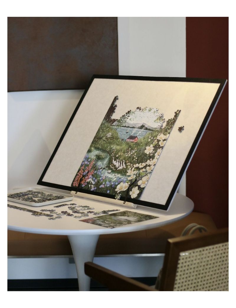 BER Foldable Jigsaw Puzzle Board (White ) 