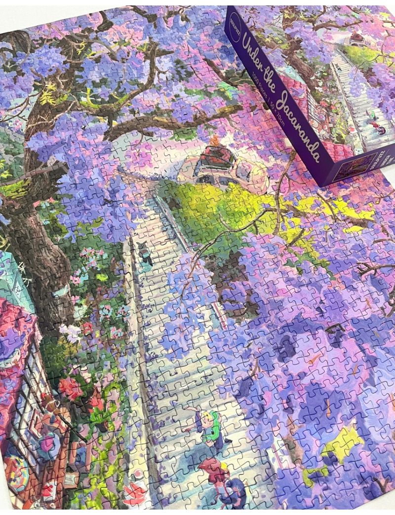 Soul Puzzle Under The Jacaranda 1000pcs