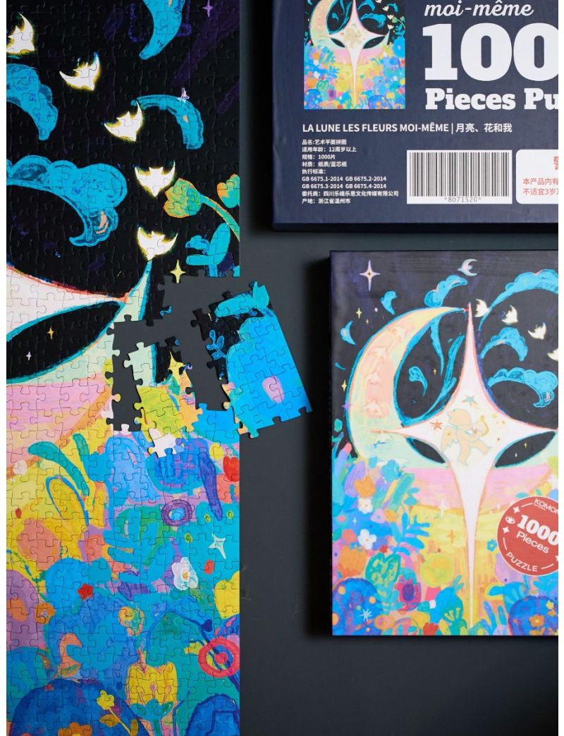 KOMONO La Lune Les Fleurs Moi-Meme 1000pcs