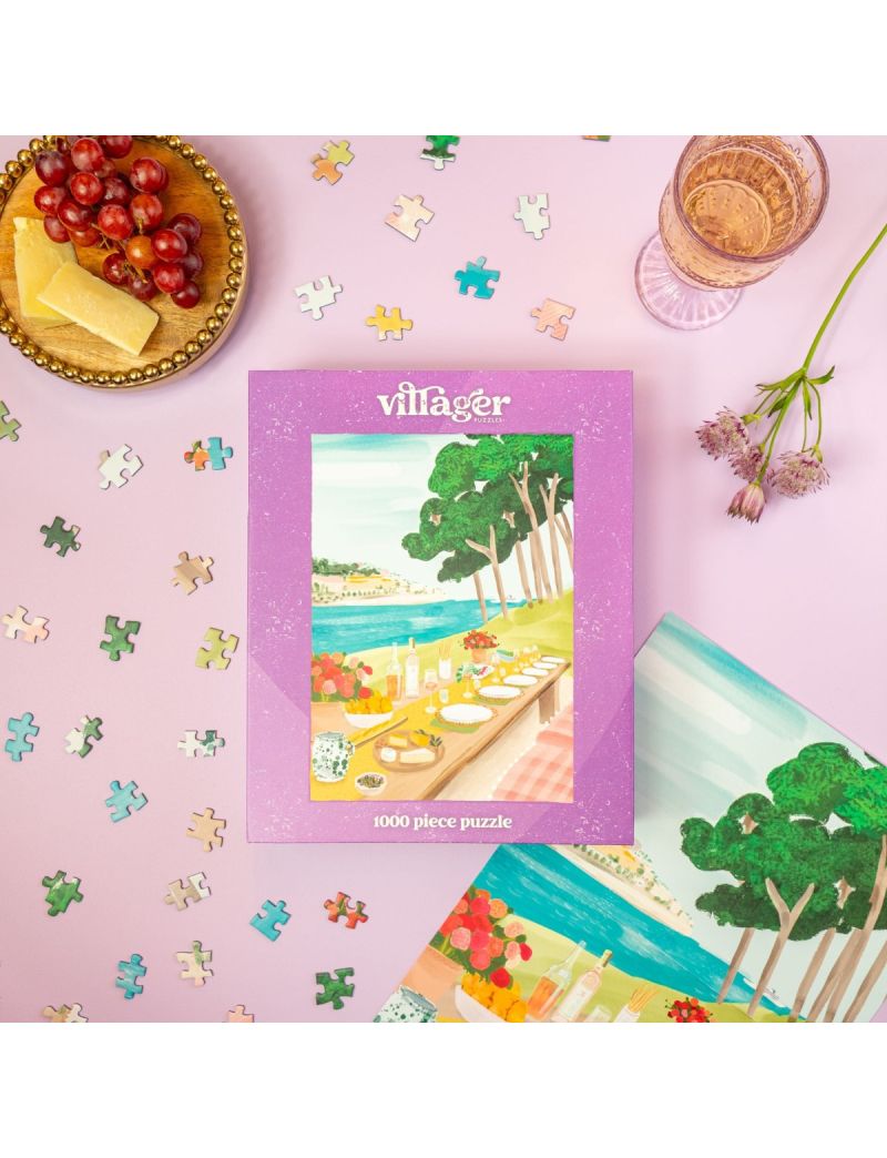 Villager Picnic & Pinot 1000Pcs by Christina Gliha