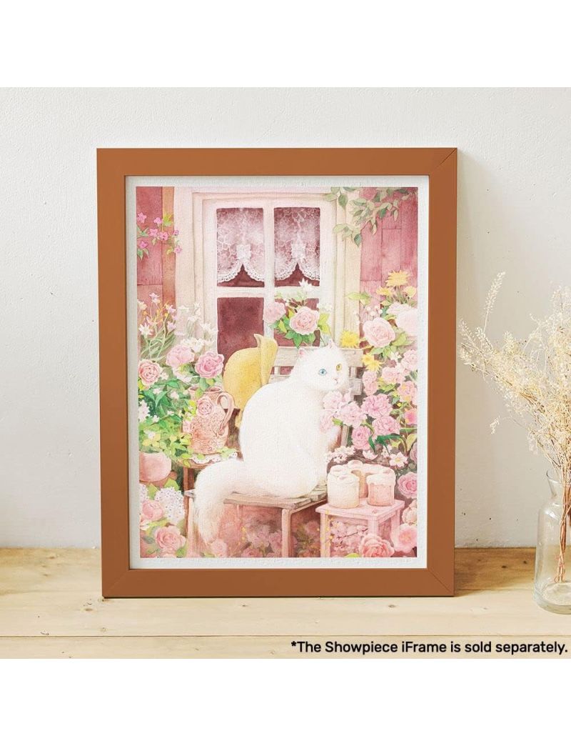 PINTOO H2626 Jina - A cat in the Rose Garden 1200