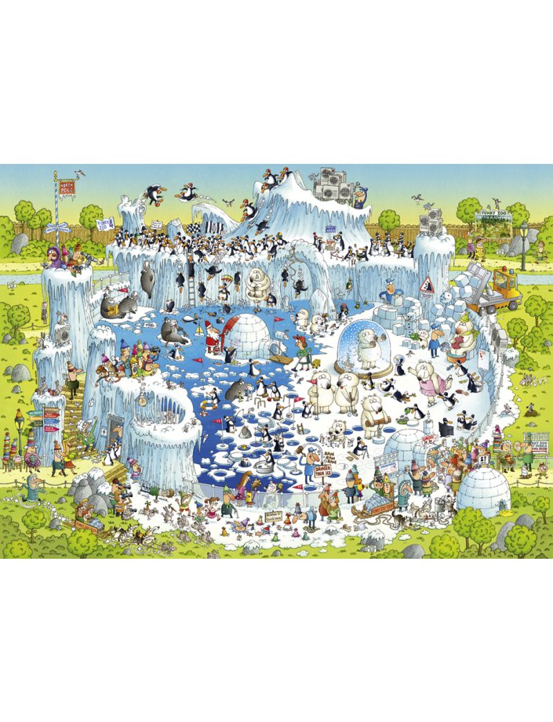 HEYE FUNKY ZOO POLAR HABITAT 1000PC