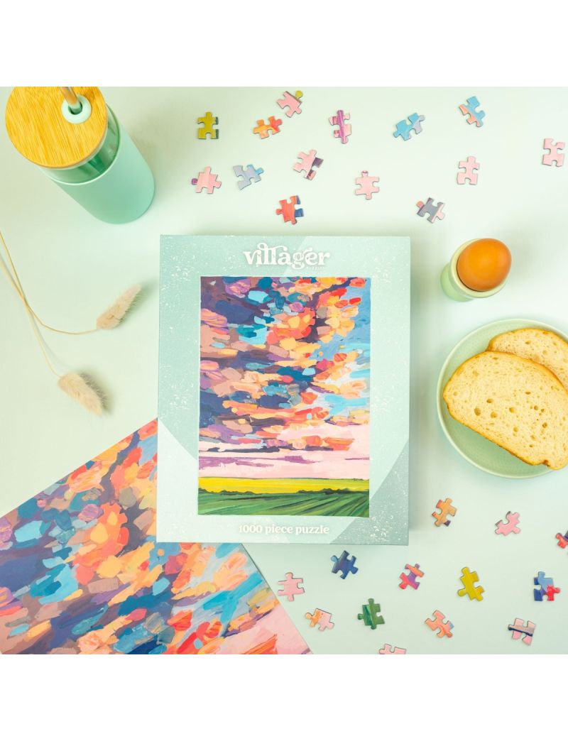 Villager Prairie Sky 1000Pcs by Amy Dixon