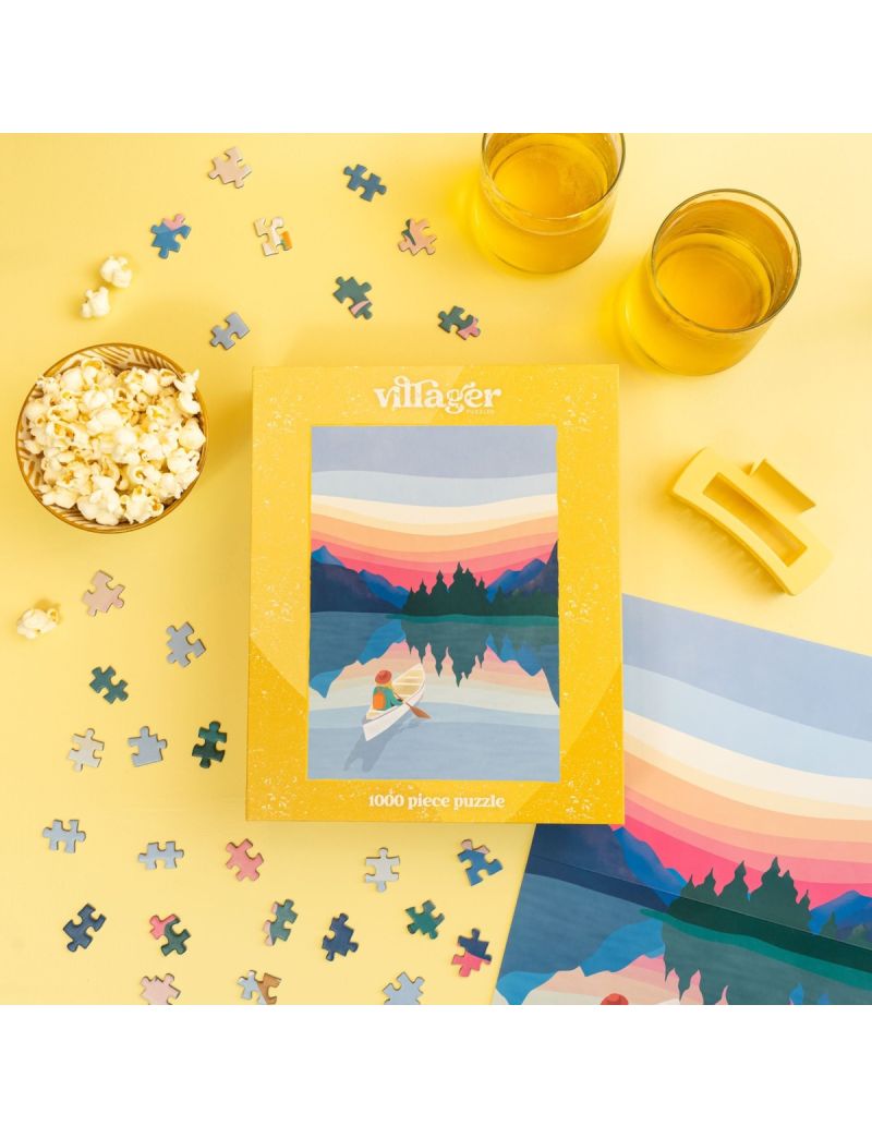 Villager Sunrise Paddle 1000Pcs by Maude Gervais