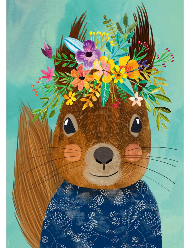 HEYE FLORAL FRIENDS SWEET SQUIRREL 1000PC