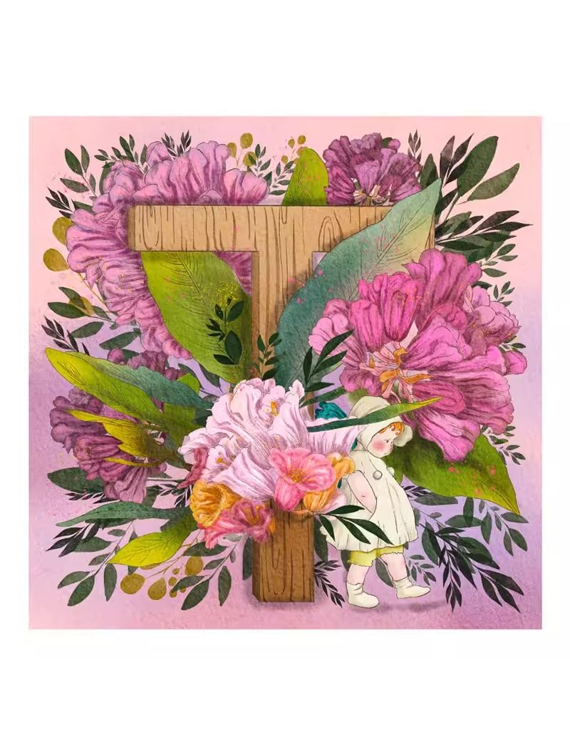 ArtPuzzle Flower Fairy and Letter T C3119 300pcs