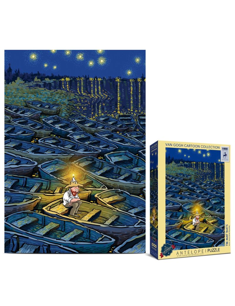 ANTELOPE Vincent Van Gogh The Night Boats 1000pc