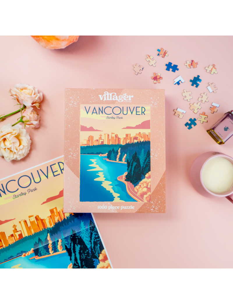 Villager Vancouver Sunset 1000pcs by Capri Sadler