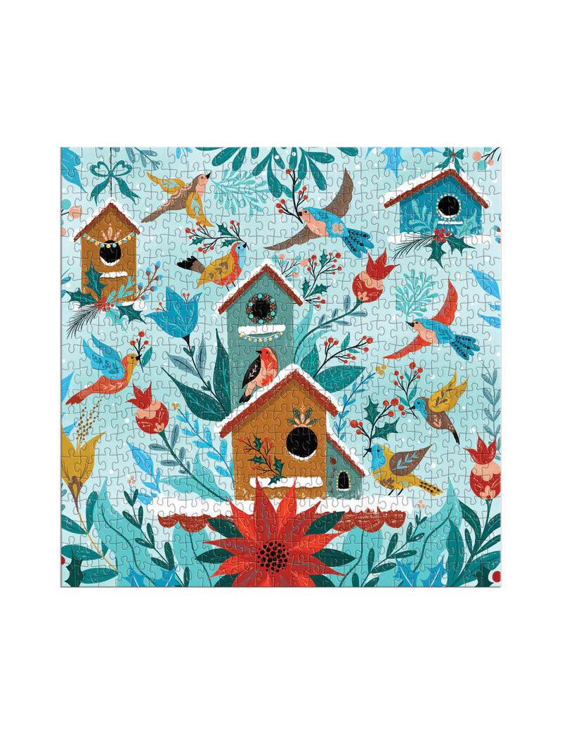 Galison Winter Perch 500 Piece Puzzle