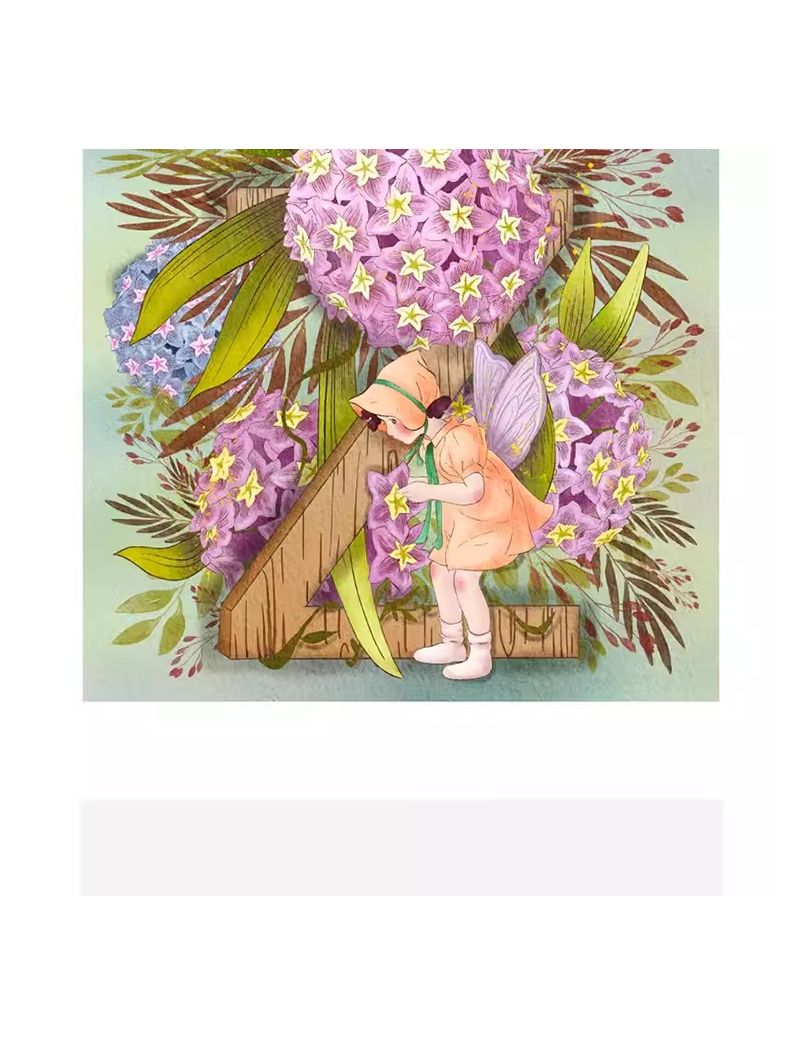 ArtPuzzle Flower Fairy and Letter Z C3125