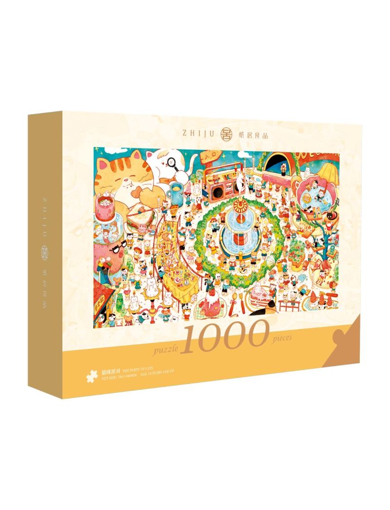 ZHIJU ZJ63265 Cat Party 1000p